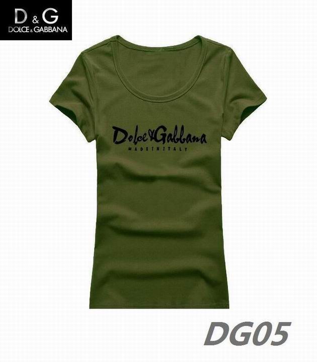DG short round collar T woman S-XL-005